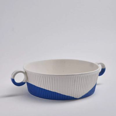 TAÇA TÁLIA BLUEBERRY PÓ DE BARRO