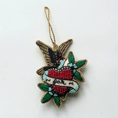 ENFEITE BORDADO "DAD" TINYTINY.DK