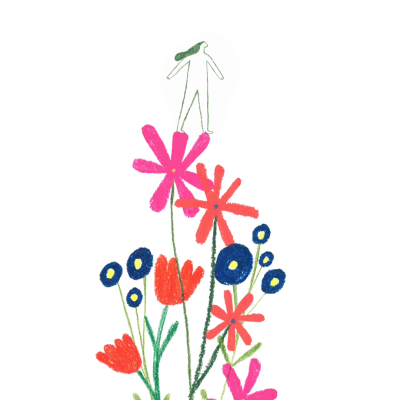 ILUSTRAÇÃO "FLOWERS ARE NICE" FEDERICA PAVAN