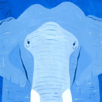 ILUSTRAÇÃO "ELEFANTE DE SUMATRA" SARA FELGUEIRAS