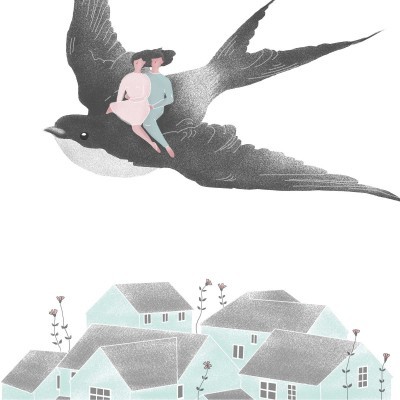 ILUSTRAÇÃO "SWALLOW" BÁRBARA AMARAL