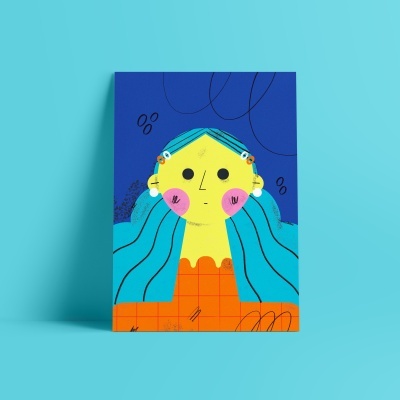 ILUSTRAÇÃO "ELVIRA" CATPIVARA