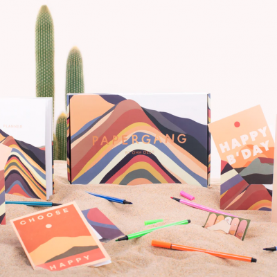 CAIXA PAPERGANG "NATURE'S NEUTRALS" OHH DEER