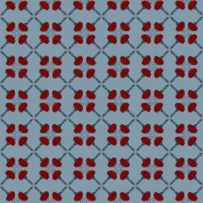 ILUSTRAÇÃO AZUL "QUEBRA CORRENTES" CÁTIA NEVES