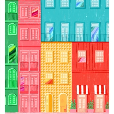 ILUSTRAÇÃO "DELIRIOUS OPORTO 9" KIKA