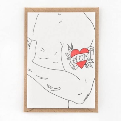 POSTAL "MOM TATTOO" STUDIO FLASH