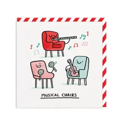 POSTAL "MUSICAL CHAIRS" OHH DEER