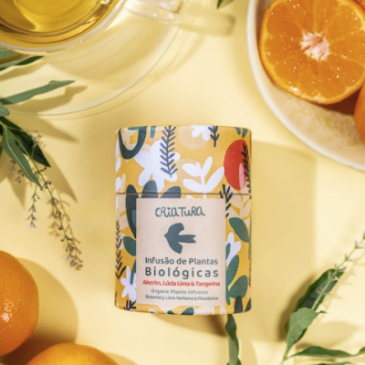 CRIATURA INFUSÃO DE PLANTAS BIOLÓGICAS - ALECRIM LÚCIA LIMA E TANGERINA