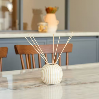 TANGERINE VASE PATINE ORANGE CLAET