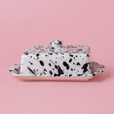 MANTEIGUEIRA "GALAXY - BRANCO E PRETO" ALFAR TIERRA COCIDA