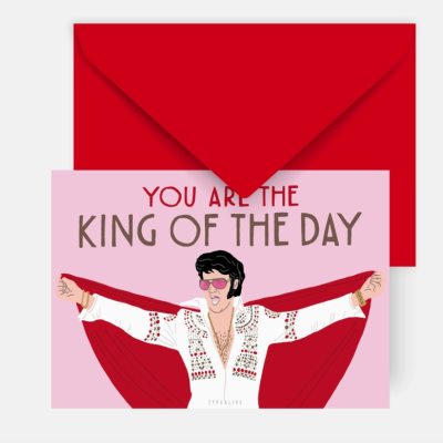POSTAL "KING OF THE DAY" TYPEALIVE