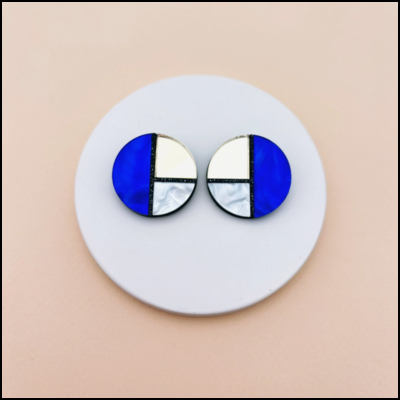 BRINCOS PAULETTE BLEU STUDIO ANNETTE