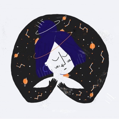 ILUSTRAÇÃO "CHAOS III "A4 - MENTAL HEALTH MATTERS - CATPIVARA