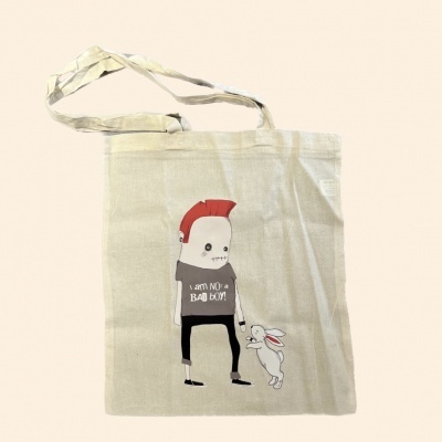 TOTE BAG INFANTIL "BAD BOY" LEONOR FEIJÓ