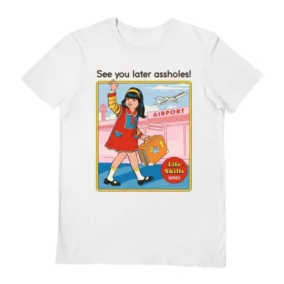 T-SHIRT "SEE YOU LATER" PYRAMID INTERNATIONAL