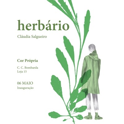 CARTAZ "HERBÁRIO" CLÁUDIA SALGUEIRO