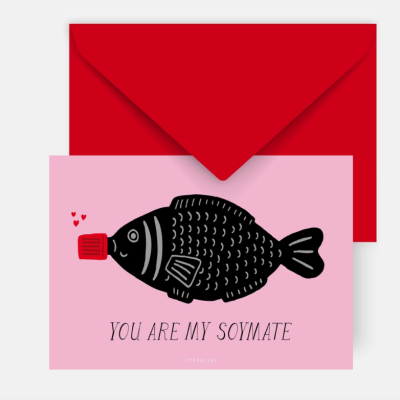 POSTAL "MY SOYMATE" TYPEALIVE