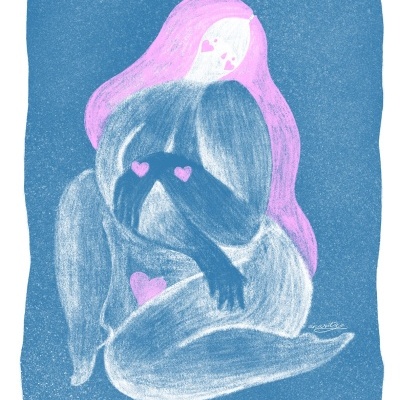 ILUSTRAÇÃO "ORGULHO PÚDICO" ANA RITA ROBALO