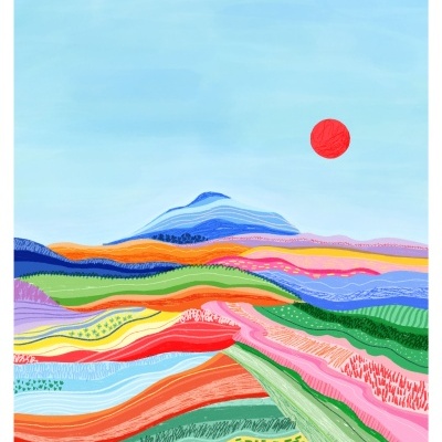 ILUSTRAÇÃO "SO INCREDIBLY HIGH" KIKA