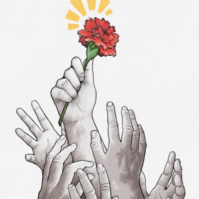 ILUSTRAÇÃO  "REVOLUÇÃO I" DE FRANK O MUDO