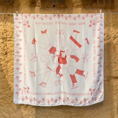 LENÇO "LENÇO DE LUTA" MARIA TERESA RANGEL