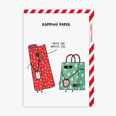 POSTAL "RAPPING PAPER" OHH DEER