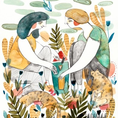 ILUSTRAÇÃO "BUILD A HOME" MIRJAM SIIM