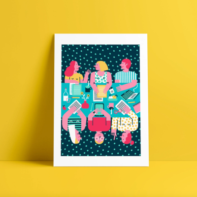 TEAMWORK A4 DIGITAL PRINT ANA SEIXAS