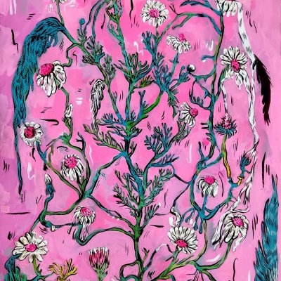 ORIGINAL "MIXED FEELING" COM MOLDURA NICOLAE NEGURA