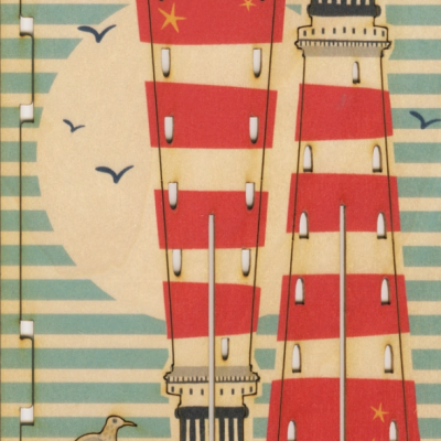 LIGHTHOUSE - 3D DECO CRAFT SHEET FORMES BERLIN