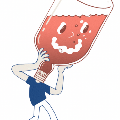 ILUSTRAÇÃO "2 - FELICIDADE ENGARRAFADA" JOÃO COSTA