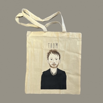 TOTE BAG "THOM YORKE" LEONOR FEIJÓ
