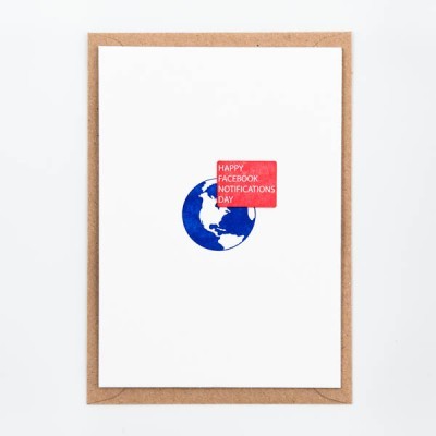 POSTAL "FACEBOOK NOTIFICATION DAY" STUDIO FLASH