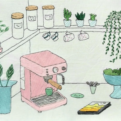 ORIGINAL "COFFEE TIME" MARTA INÊS