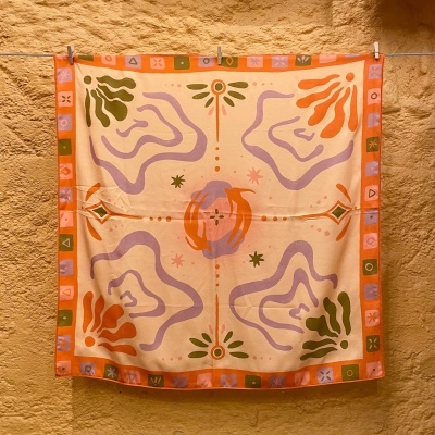 LENÇO "DANÇA DE MULHERES" INÊS LAU