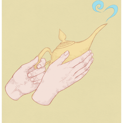 ILUSTRAÇÃO "CONTO DE FADAS III - ALADINO" FRANK O MUDO