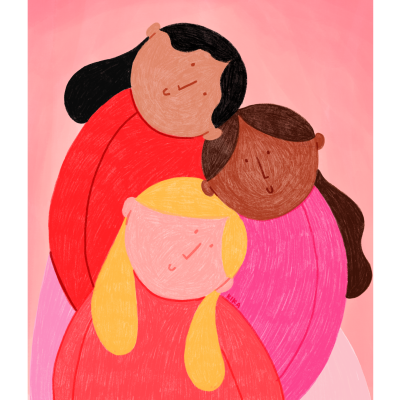 ILUSTRAÇÃO "WHO RUN THE WORLD" KIKA