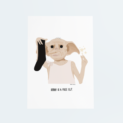 ILUSTRAÇÃO "DOBBY" ADRIANA FONTELAS