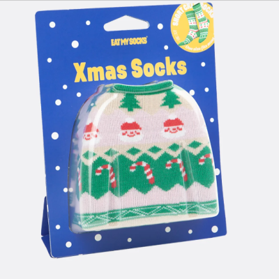 XMAS JUMPER TREND EAT MY SOCKS