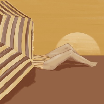 ILUSTRAÇÃO "A ÚLTIMA LUZ II" ANA SANTOS