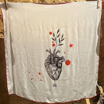 LENÇO "AMOR" MARTA NUNES