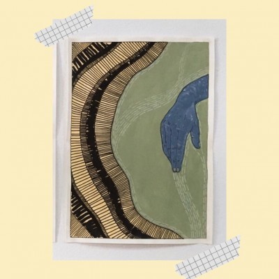 ORIGINAL "AZUL GRIS - MÃO" FIIPA E CATARINA COSTA