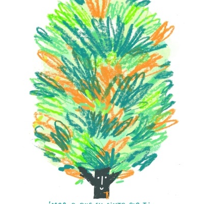 ILUSTRAÇÃO "É GIGANTE" GABRIELA ARAÚJO