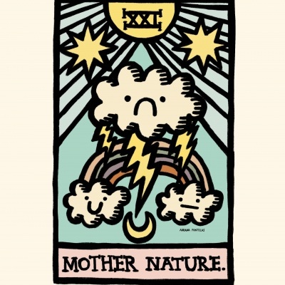 ILUSTRAÇÃO "MOTHER NATURE" ADRIANA FONTELAS
