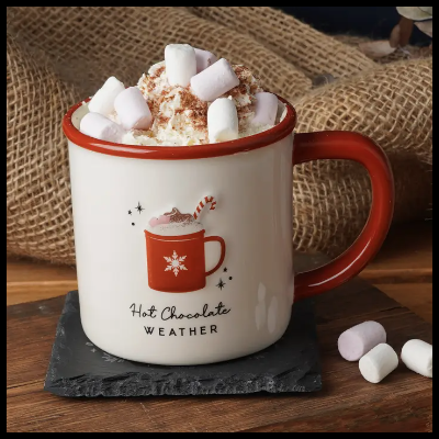 CANECA DE NATAL "HOT CHOCOLATE" CGB GIFTWARE
