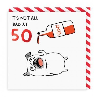 POSTAL "NOT BAD AT 50" OHH DEER