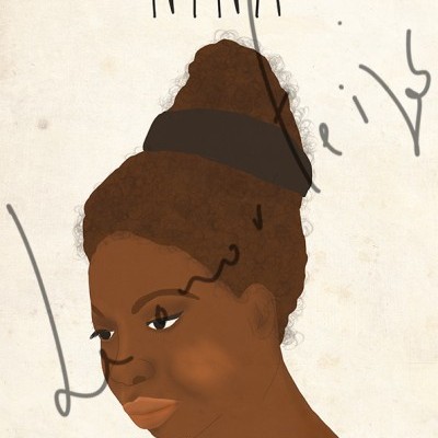 ILUSTRAÇÃO "NINA SIMONE" LEONOR FEIJÓ