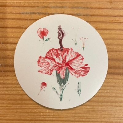 AUTOCOLANTE "LIBERDADE" CLÁUDIA SALGUEIRO