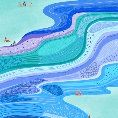 ILUSTRAÇÃO "THE RIVER" KIKA