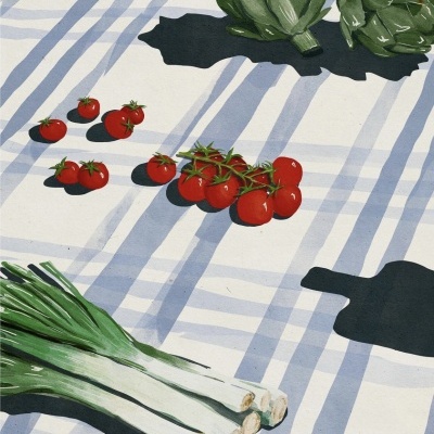 ILUSTRAÇÃO "ALHO FRANCÊS" EVA HALFERS